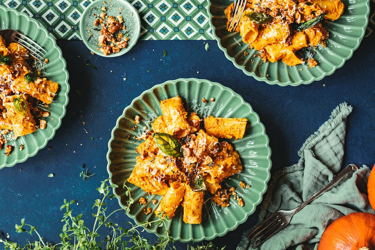 Creamy Pumpkin Rigatoni