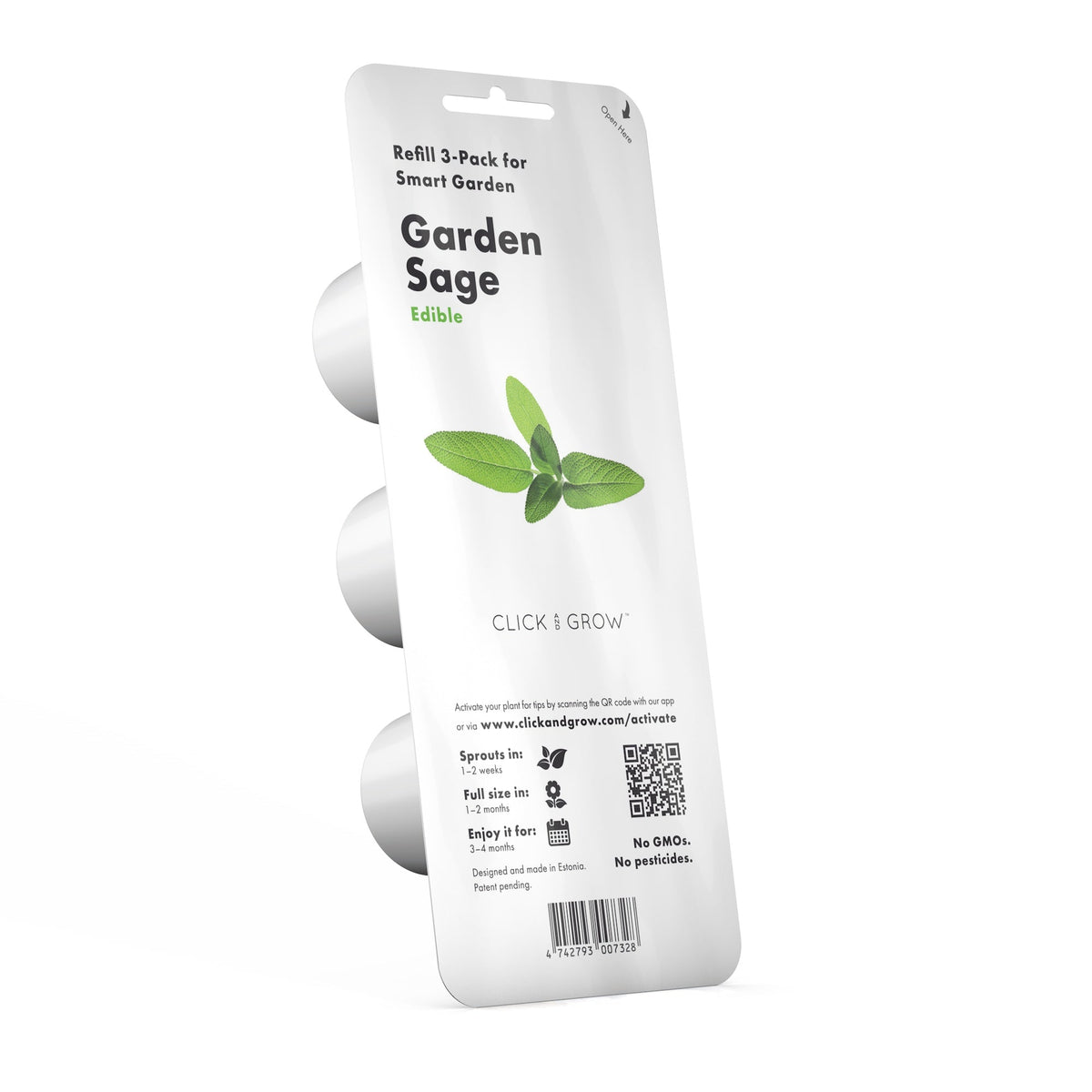Garden Sage Plant Pods 3-pack