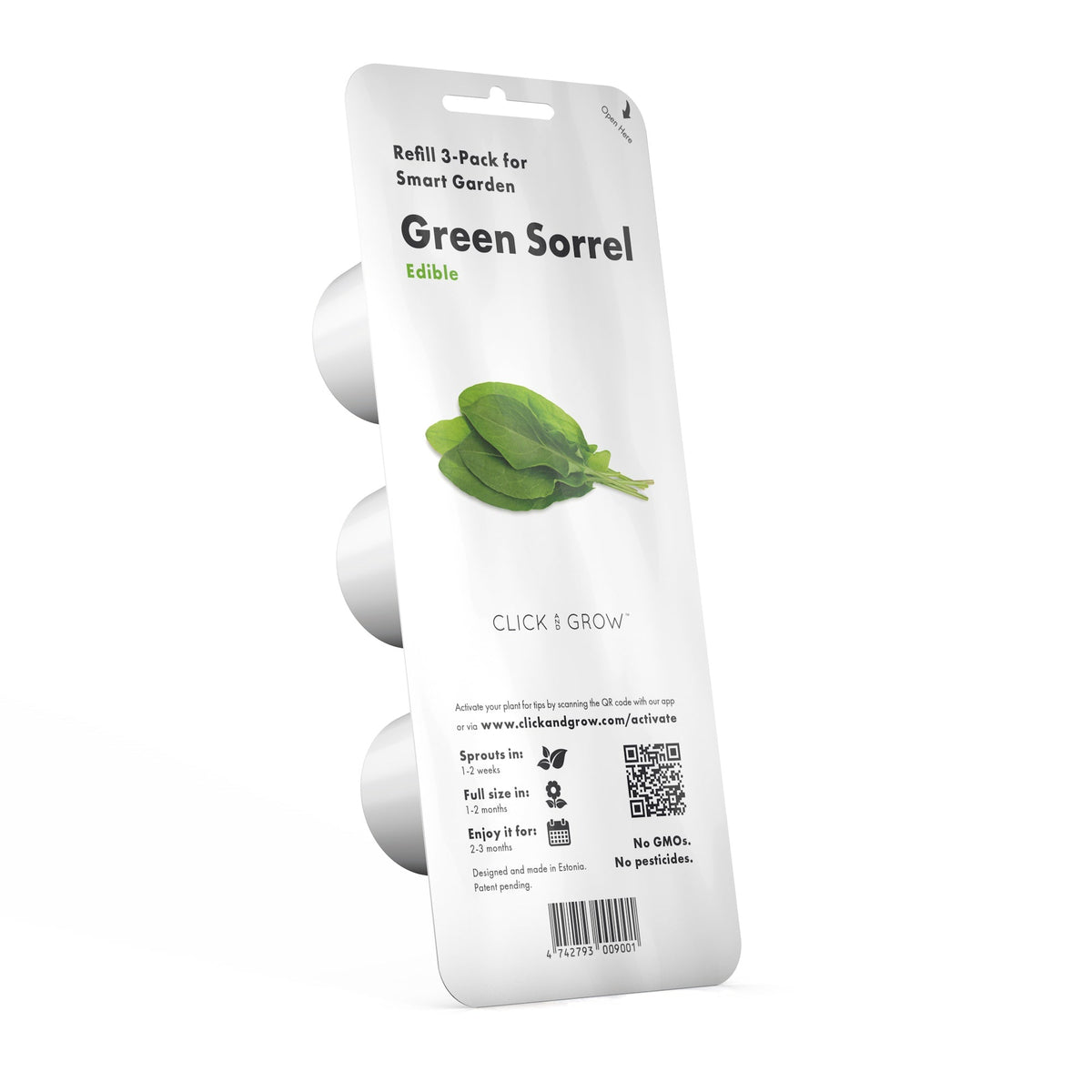 Green Sorrel Plant Pods 9-pack / Green Sorrel Plant Pods 9-pack