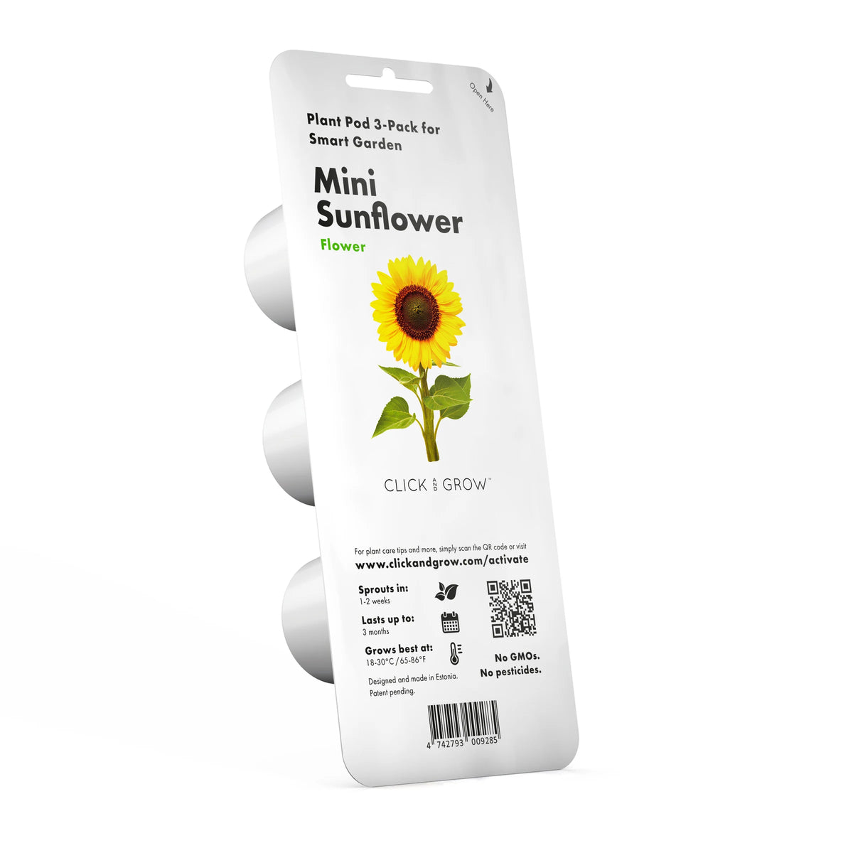 Mini Sunflower Plant Pods 3-pack / Mini Sunflower Plant Pods 3-pack