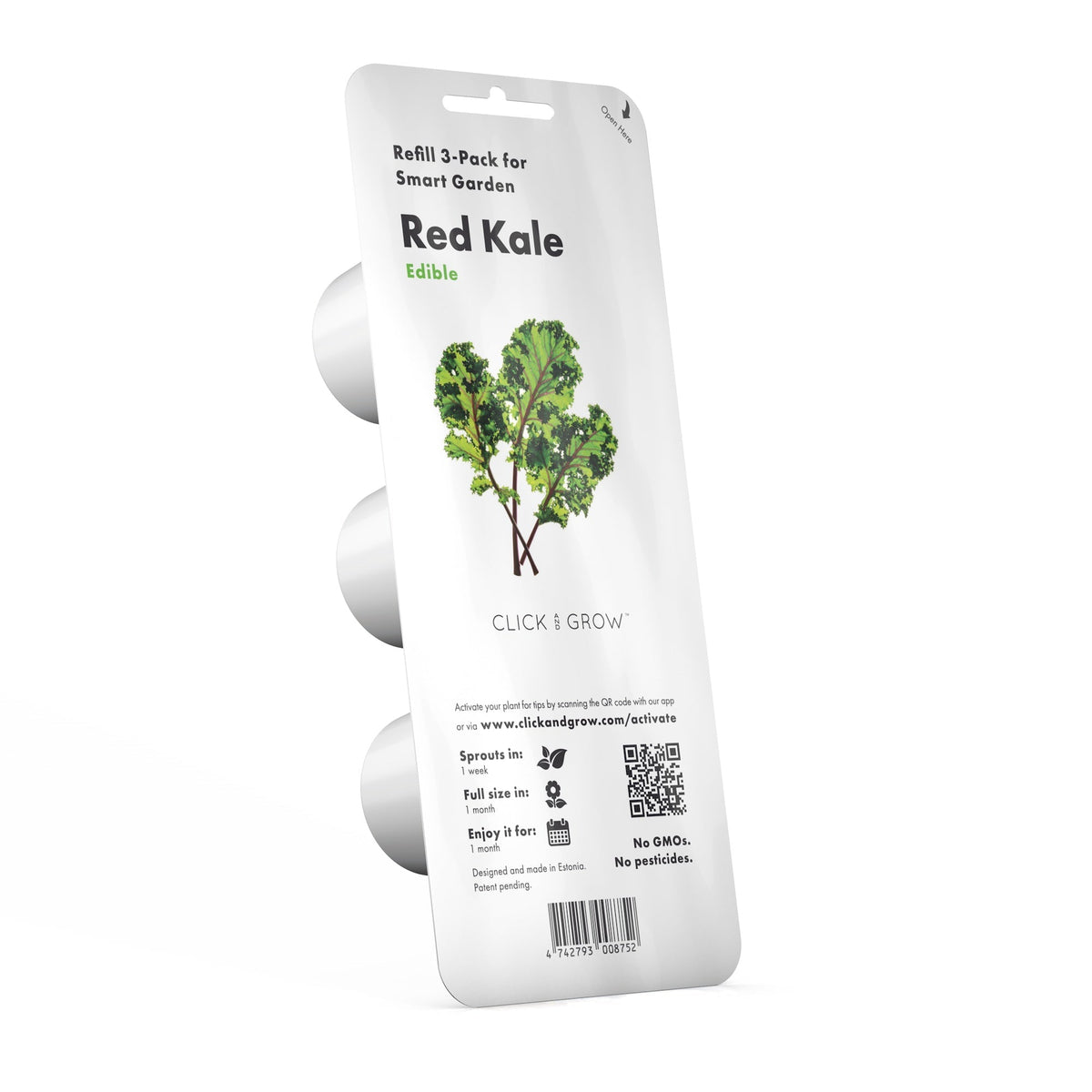 Red Kale Plant Pods 3-pack