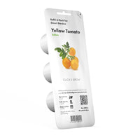 Yellow Mini Tomato Plant Pods 9-pack / Mini Tomato - Grow superfood at home in an Indoor Herb Garden.