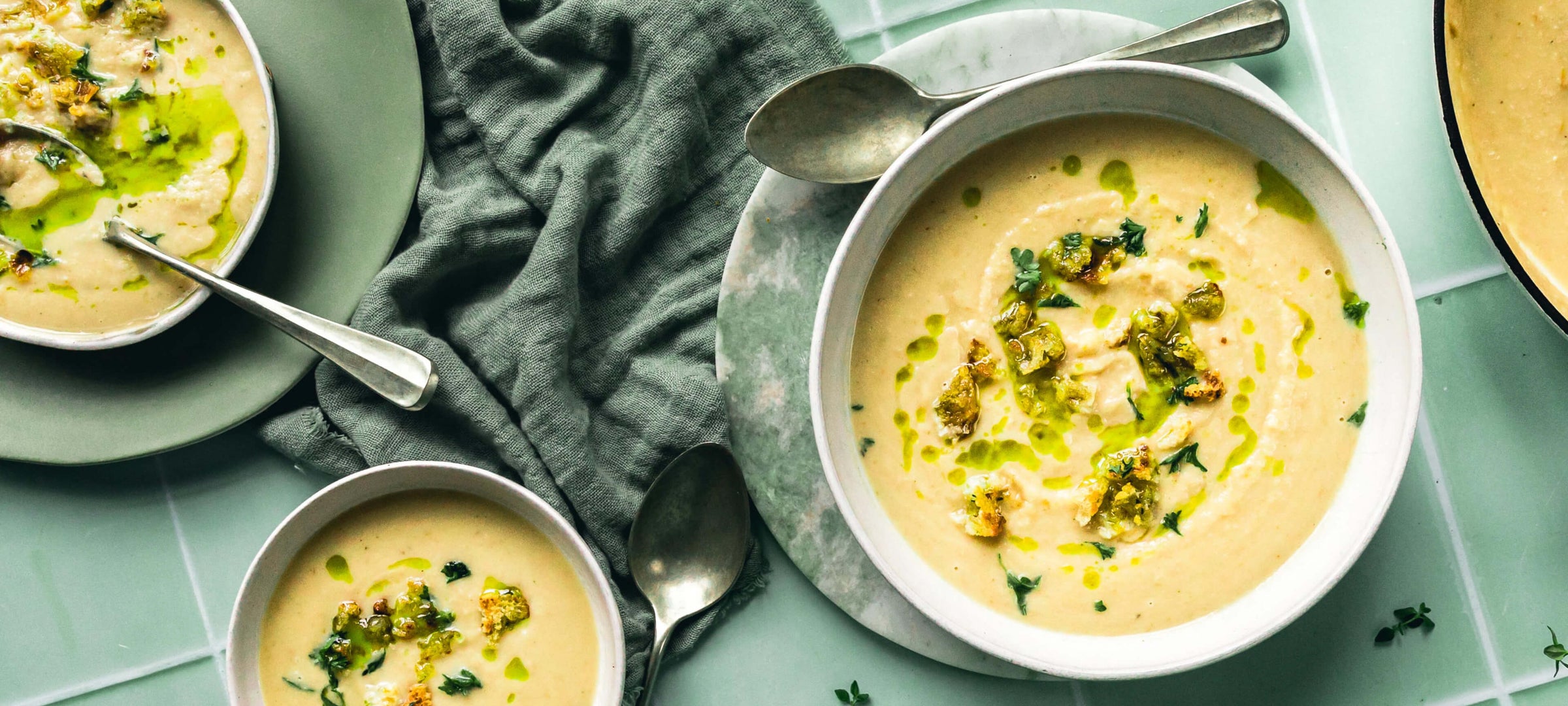 White Bean and Parsnip Soup – Click & Grow Asia
