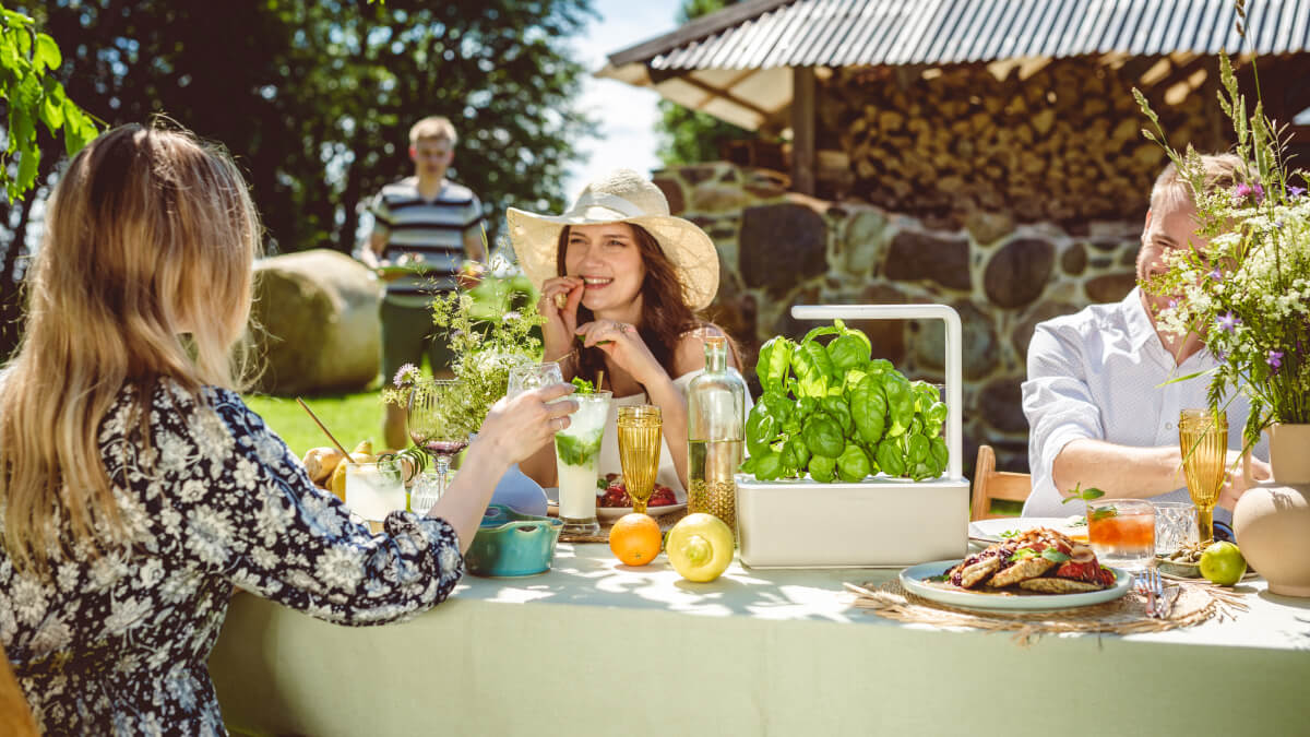 Click & Grow builds smart gardens that bridge the gap between modern life and nature.